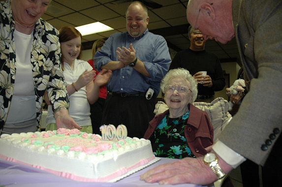 Anne's 100th bday party 007