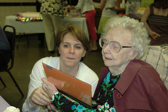Anne's 100th bday party 012