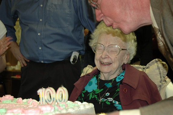 Anne's 100th bday party 006